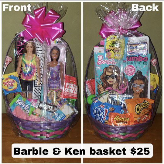 Barbie & Ken Set Easter Baskets