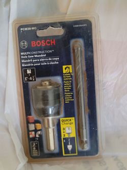 New Bosch hole saw drill bit