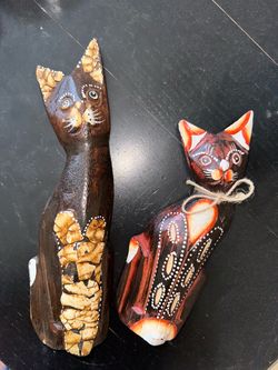 $5 for 2 cat home decor ( bought from Europe)