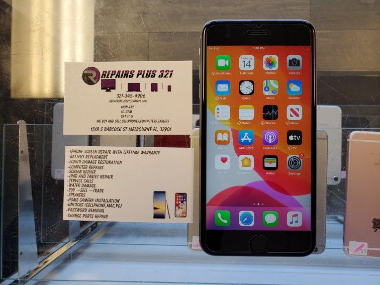 Unlocked Black iPhone 6S Plus 32gb