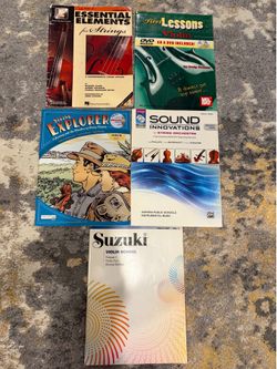 Violin music books