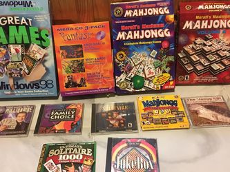 Large Lot Of CD ROM Games