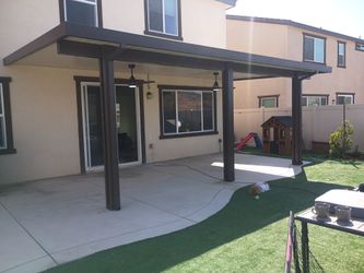 Aluminum patio covers