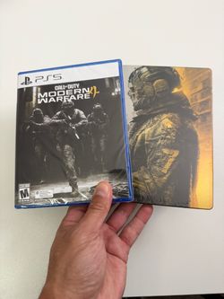 Call Of Duty Modern Warfare 4 & Steelbook (PS5) Brand New & Sealed!