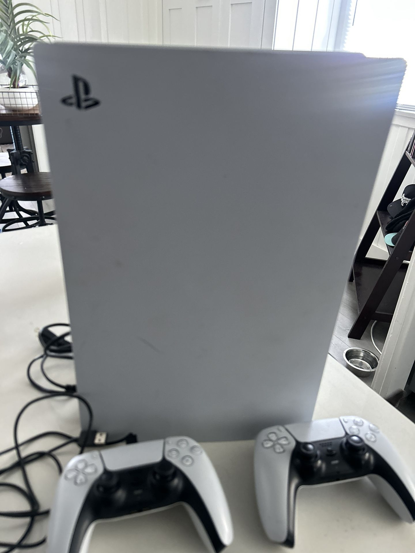 PlayStation 5 With Two Controllers 