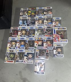 FUNKO POPS Collection( Beauty And The Beast, Stranger Things, Marvel)