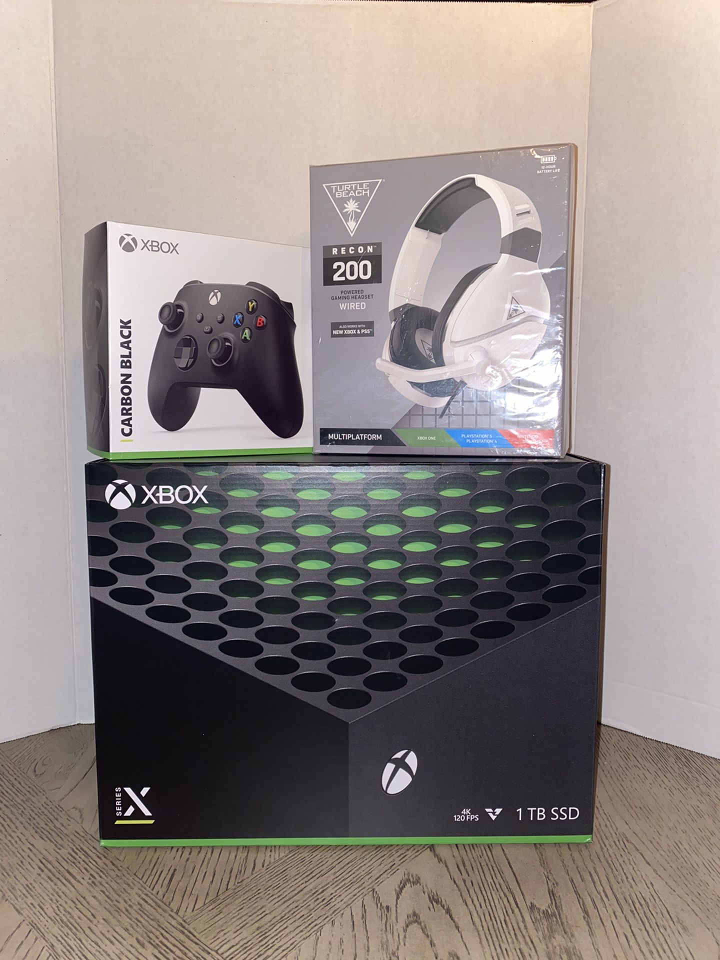 Xbox Series X Bundle Includes Controller And Headset