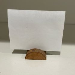 Wooden Place Card Holders