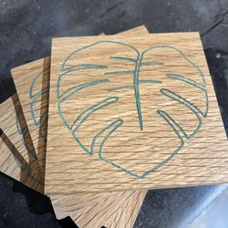 Monstera Coasters