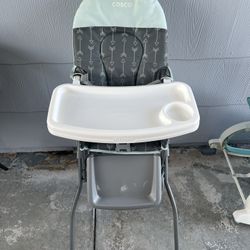 High Chair And Infant Rocker