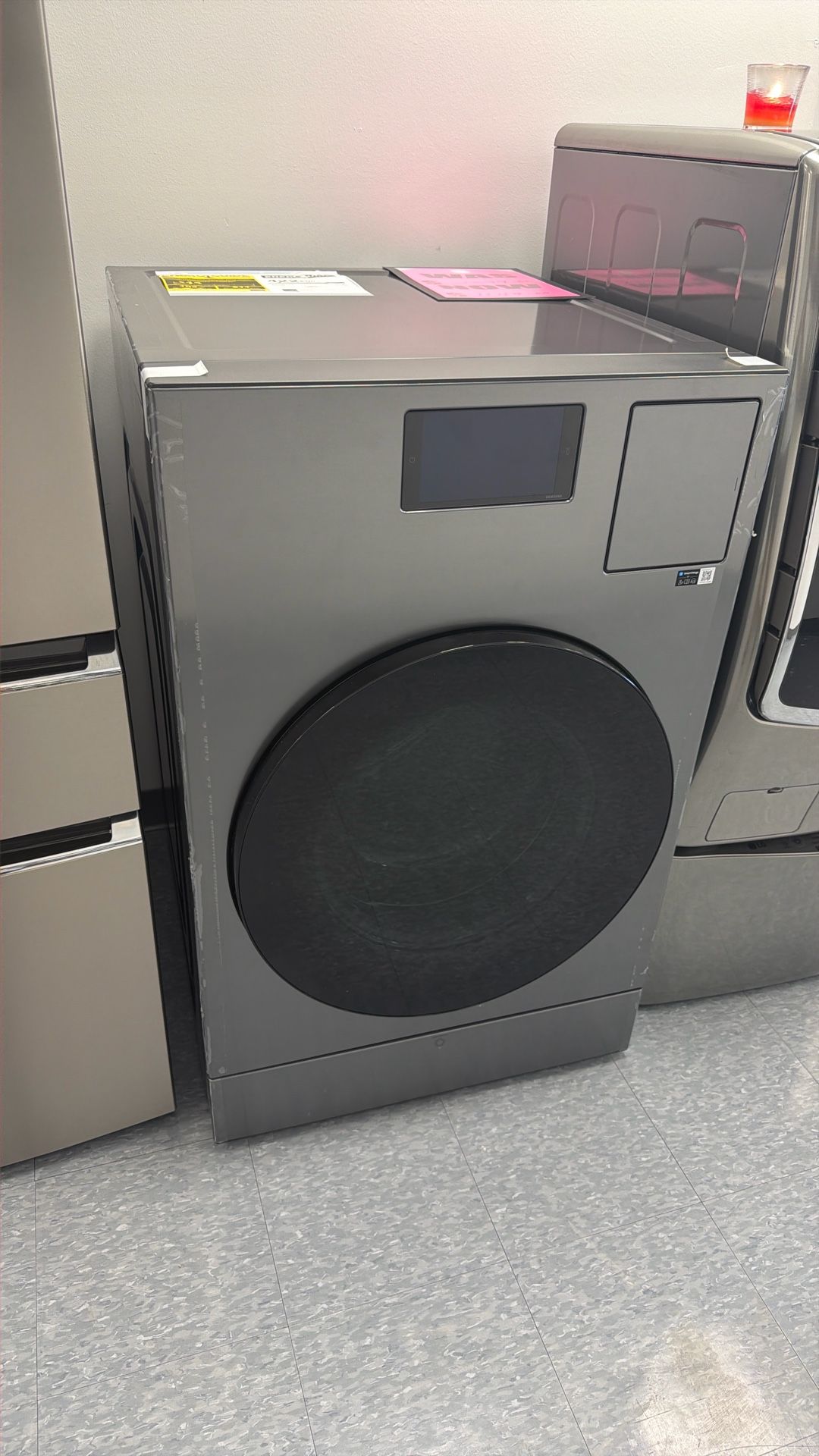 New Scratch And Dent Samsung All In One Washer / Dryer. 1 Year Manufacturing Warranty