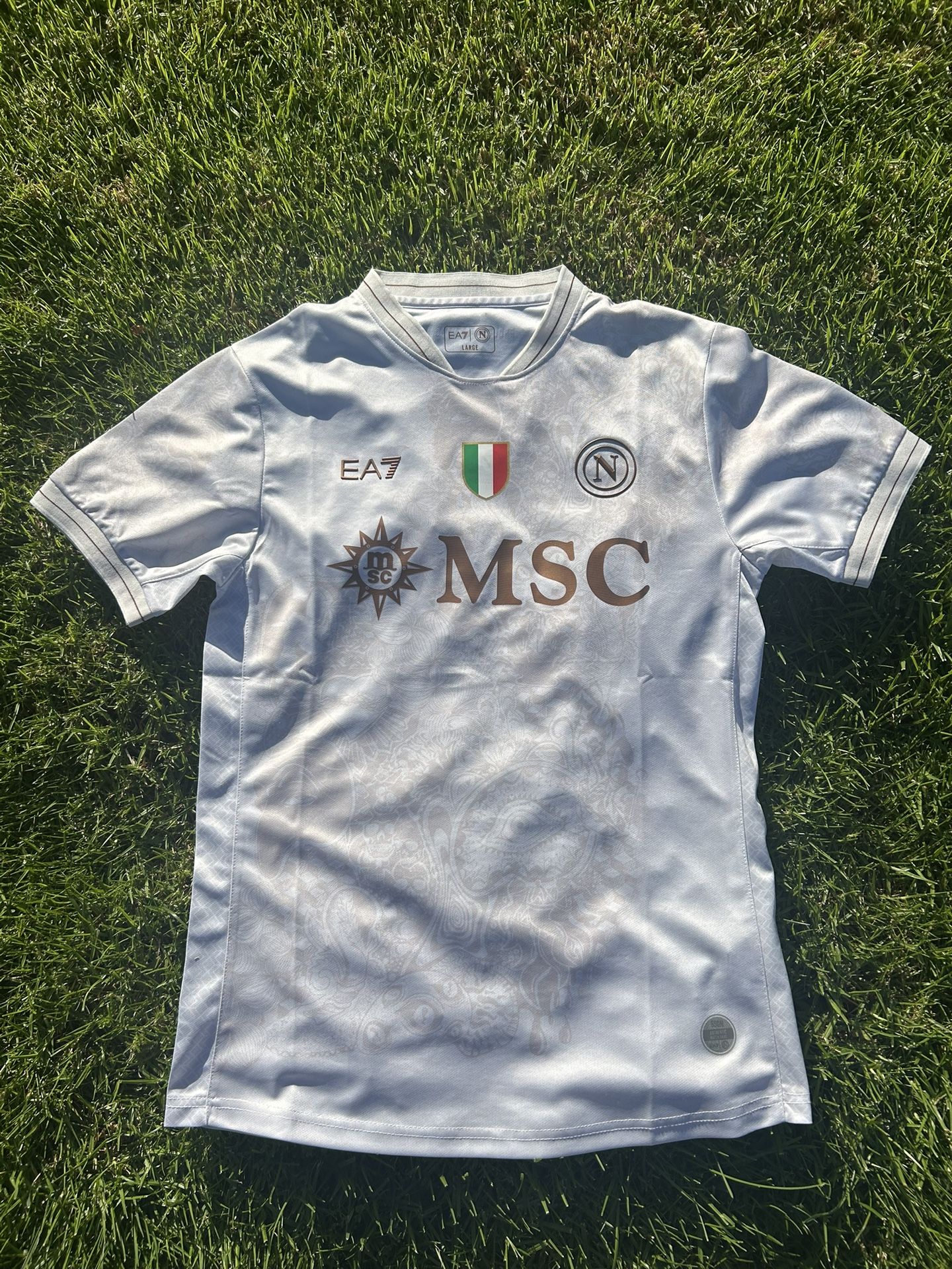 25/26 Napoli Away Player Version Jersey (Large)