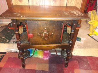 Antique smokers table