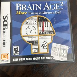 Brain Age 2: More Training in Minutes a Day! - Nintendo DS