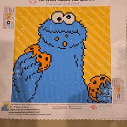 Cookie Monster Diamond Art