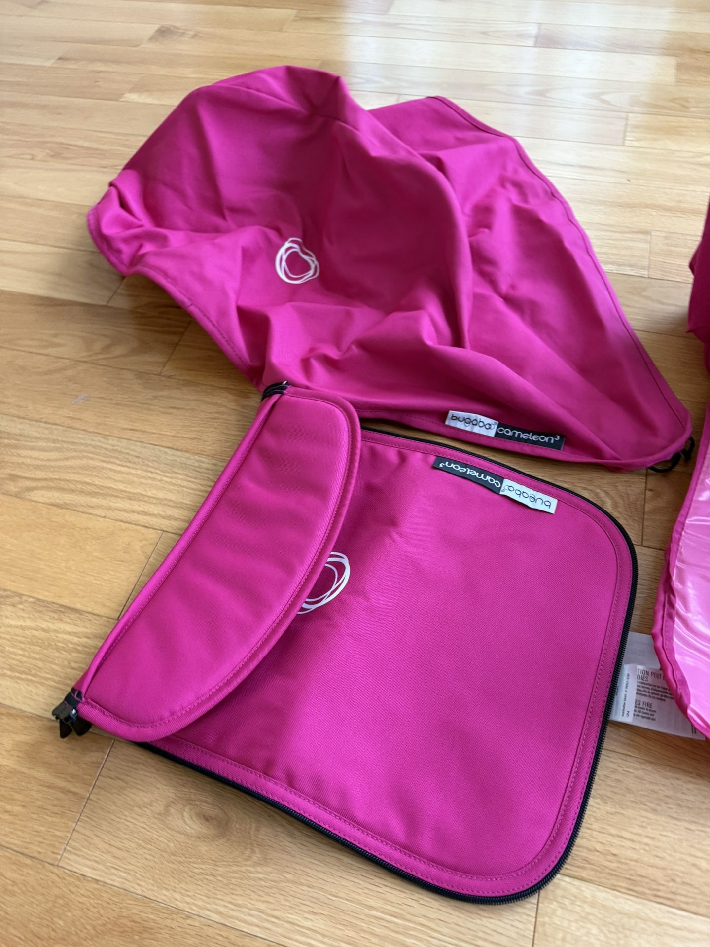 Bugaboo Cameleon3 Apron Cover , Canopy Hood And Dipper Bag With Diaper Changing Pad