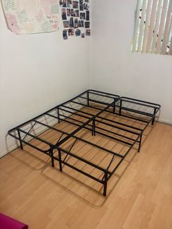 Collapsible Bed Frame Queen