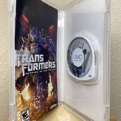 Transformers: Revenge of the Fallen Sony PlayStation Portable/PSP Game COMPLETE