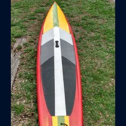  Paddleboard 14 ft -Custom Painted JP Australia Open Ocean Carbon Racer.