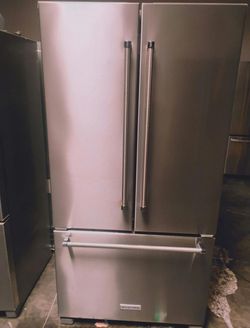 KitchenAid 3-Door Refrigerator Stainless Steel
