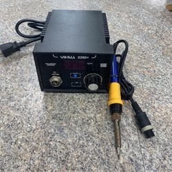 YIHUA 907F 75W Soldering Rework Station Iron And 939D Digital Soldering Station Base 