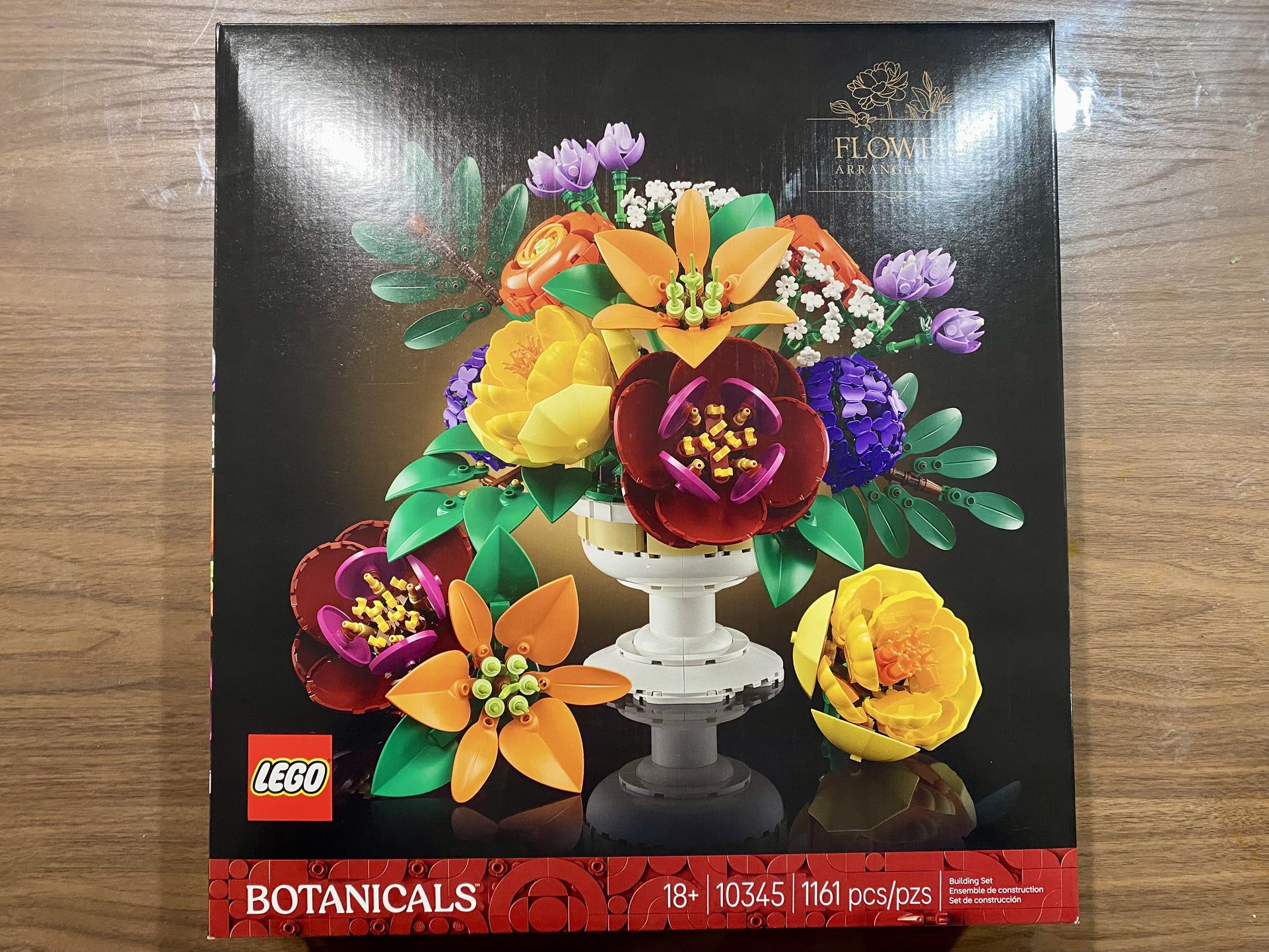 Lego 10345 Botanicals Collection Flower Arrangement 1161 pcs - Sealed In Box!