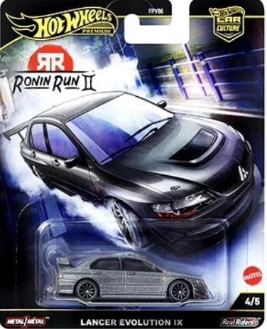 Hot Wheels Ronin Run 2 Mitsubishi Lancer Evolution IX