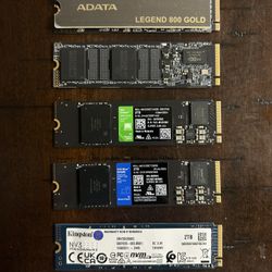 2Tb PCIe Gen 4.0 NVMe M2 SSD