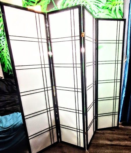 4 Panel Room Divider By Red Lantern