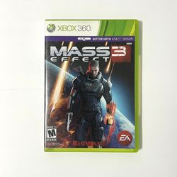 Mass Effect 3 (Microsoft Xbox 360, 2012) Complete & Tested Video Game