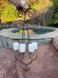 Metal wall Candle holder