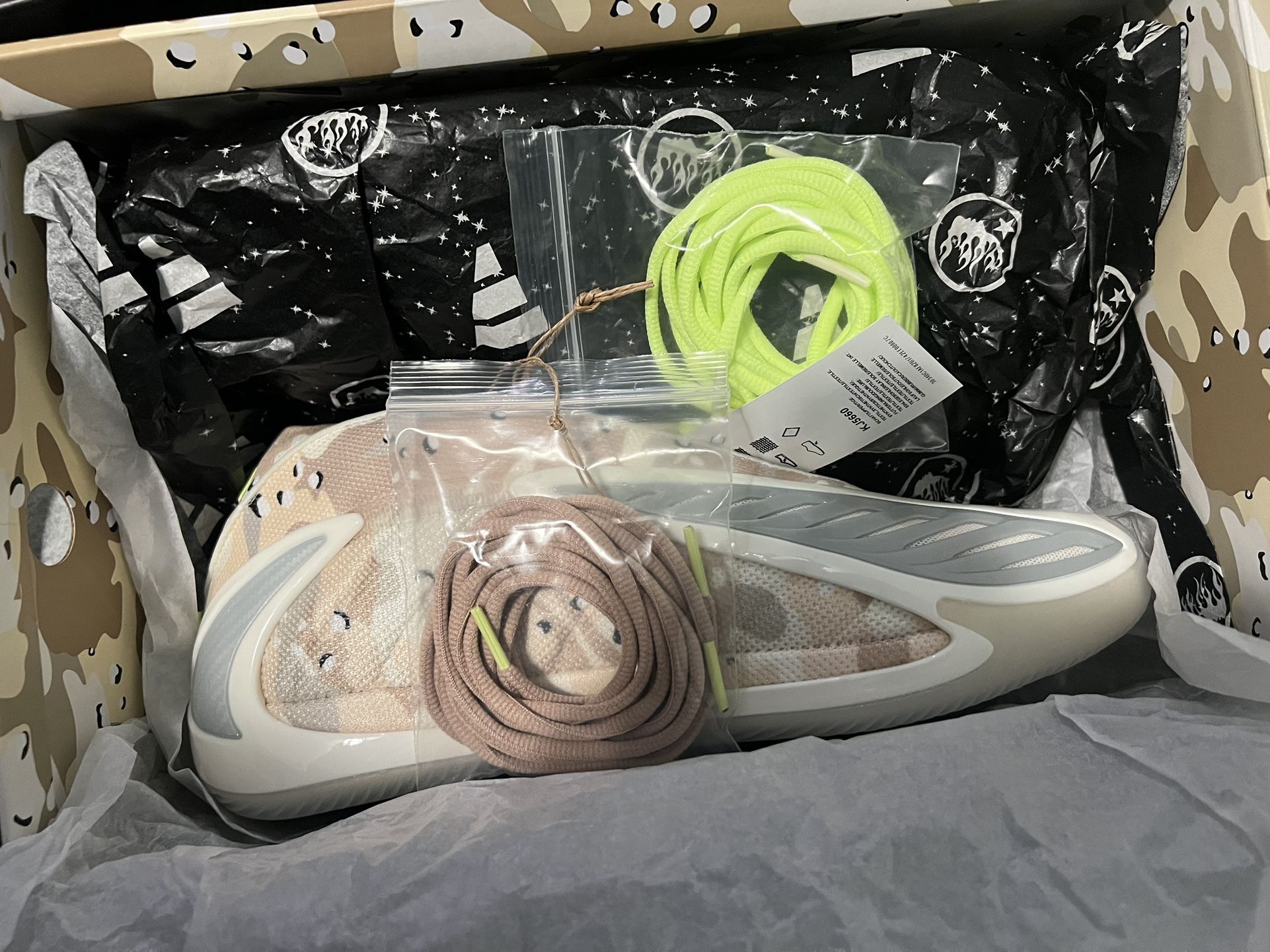 Adidas Ae 2 Hellstar Desert Camo Size 10, 10.5,11