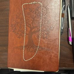 16” Sterling Silver Twisted Rope Diamond Cut Chain