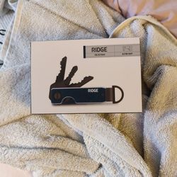 Ridge The Keycase Alpine Navy Key Holder New