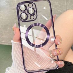 Anti-Drop Iphone 14 Pro Purple Phone Case