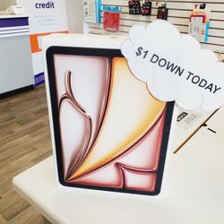 Apple IPad Air 11-inch- Pay $1 DOWN AVAILABLE - NO CREDIT NEEDED