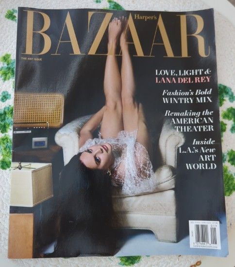 Harper's Bazaar Lana Del Rey Cover Magazine The Arts Issue 2023/2024