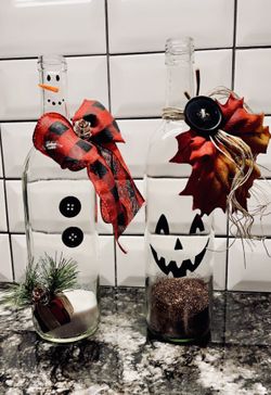 Wine Bottle Decor