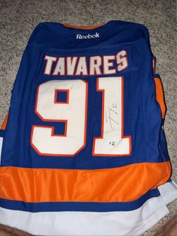 John Tavares Ny islanders autographed game worn jersey