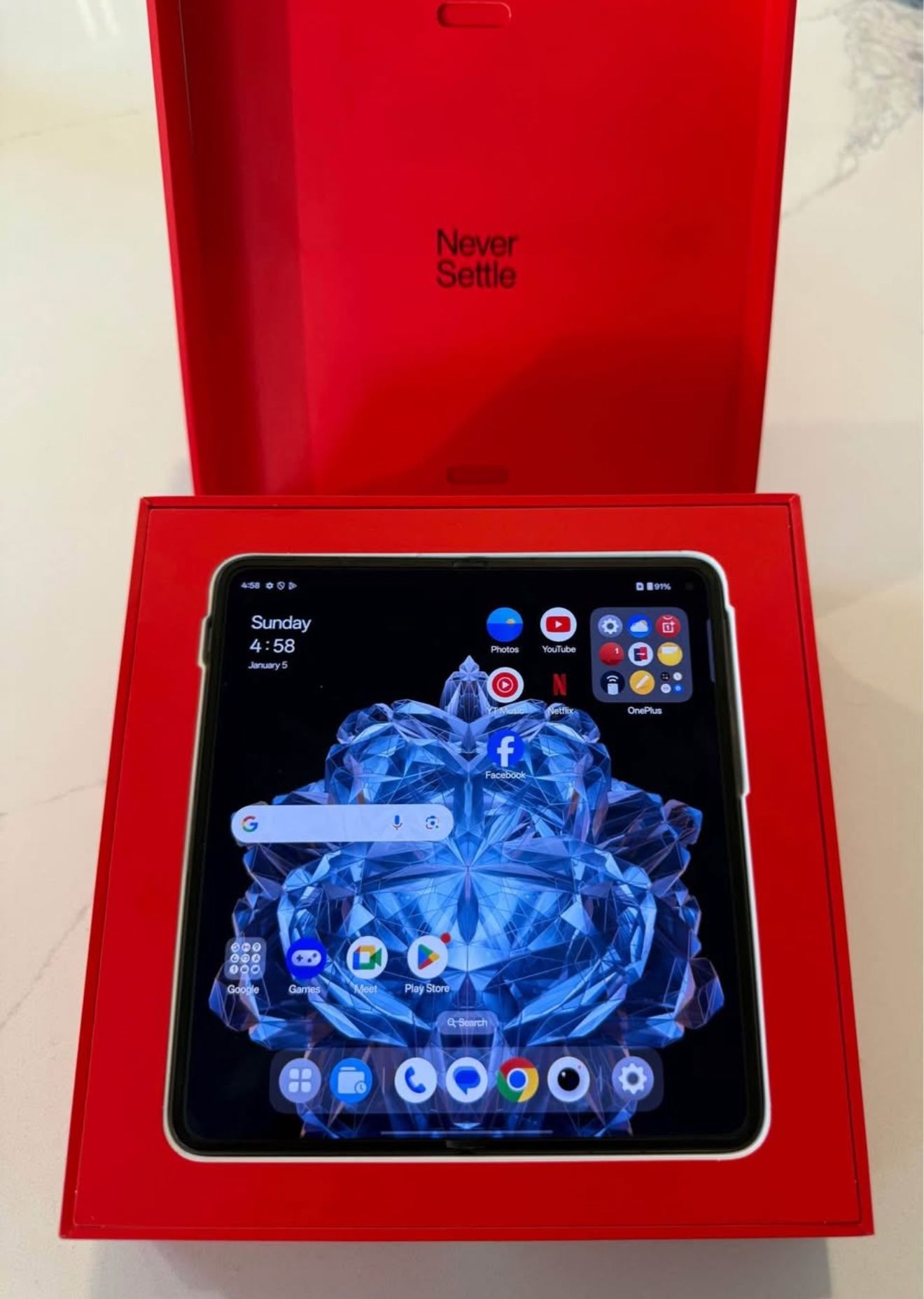 🌟OnePlus Open - Black - 16GB RAM+512GB, Dual-SIM - (Unlocked)🌟Trades Welcome