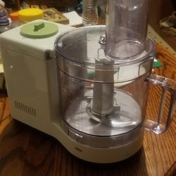 BRAUN FOOD PROCESSOR MADE IN GERMANY BRAND NEW NO BOX