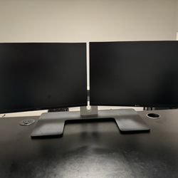 Dell Ultrasharp U2415 24.0-Inch Plus dual monitor stand