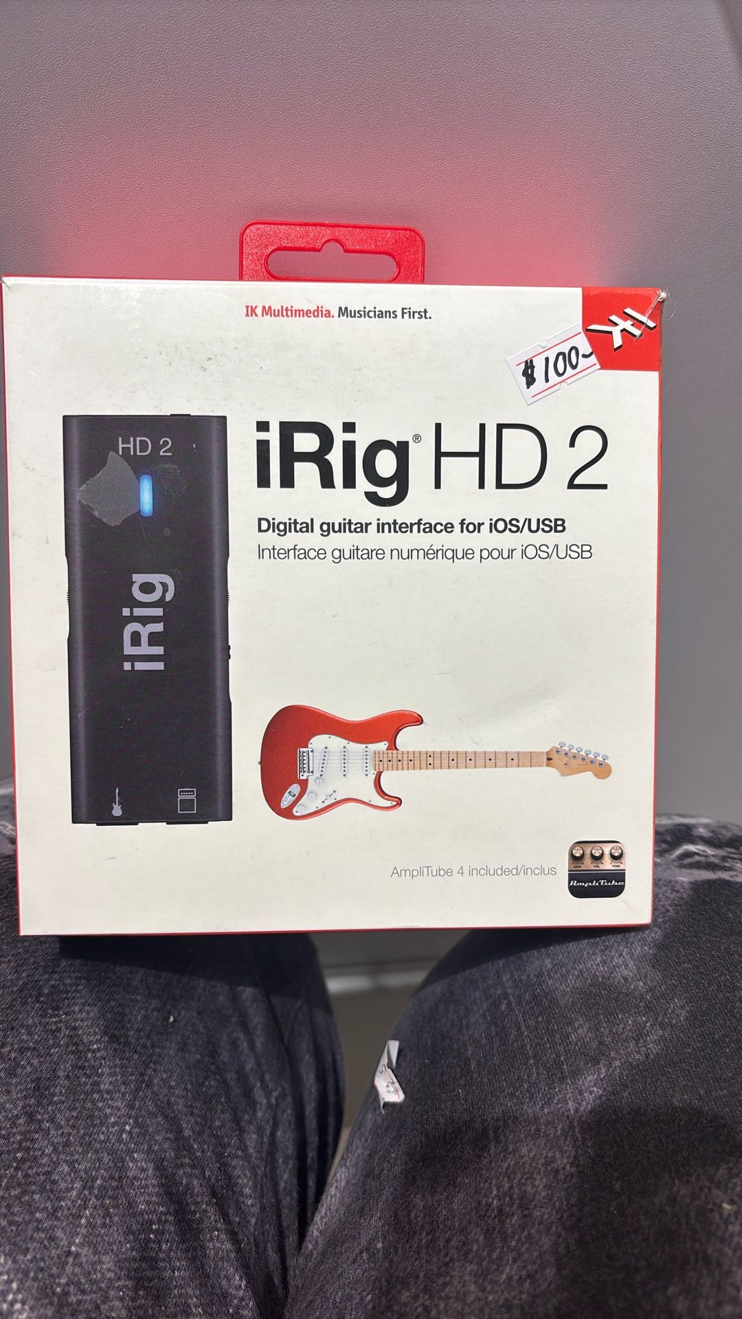 iRig HD2 Digital Guitar Interface For iOS/USB