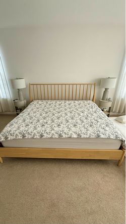 Pottery Barn King Bedframe