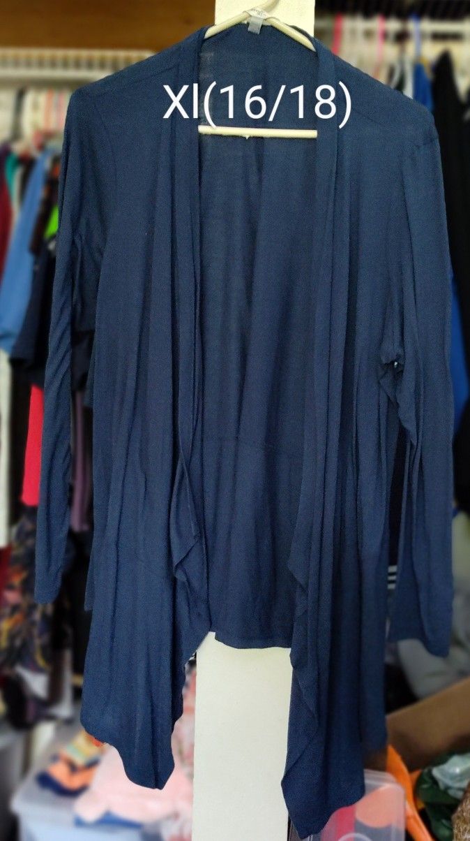 Navy Blue XL(16/18) Cardigan