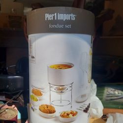 Pier 1 Imports Fondue Set