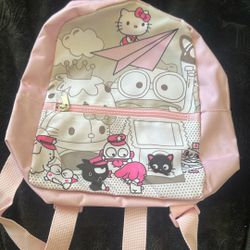 Small Girls Hello Kitty Backpack 