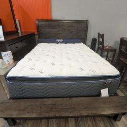 Jamison Hudson Bay Queen Sized Mattress And Box Spring
