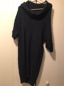 Blue Sweater Dress