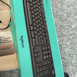 Logitech Keyboard And Mouse 